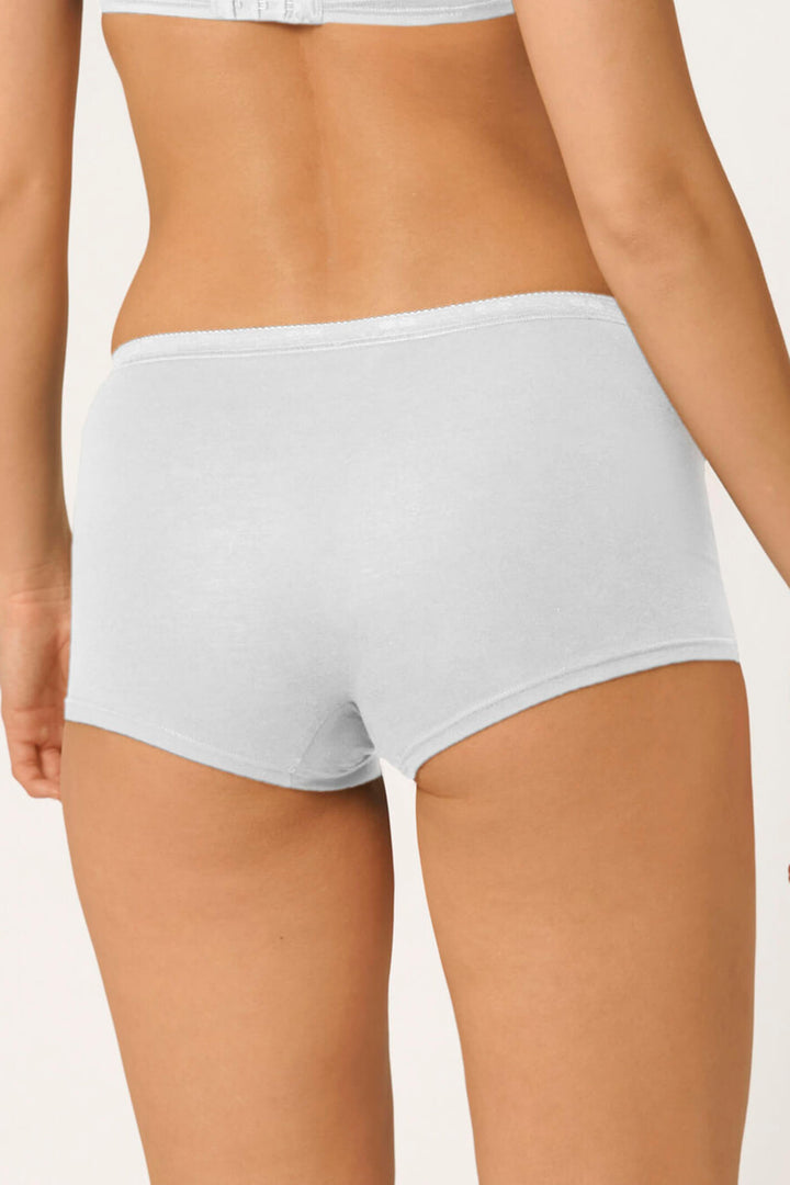 Sloggi Basic+ Shorty 10189218 0003 White - Shirley Allum Boutique
