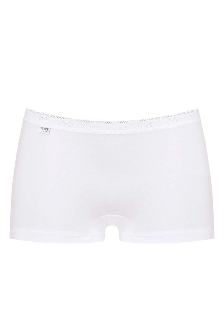 Sloggi Basic+ Shorty 10189218 0003 White - Shirley Allum Boutique