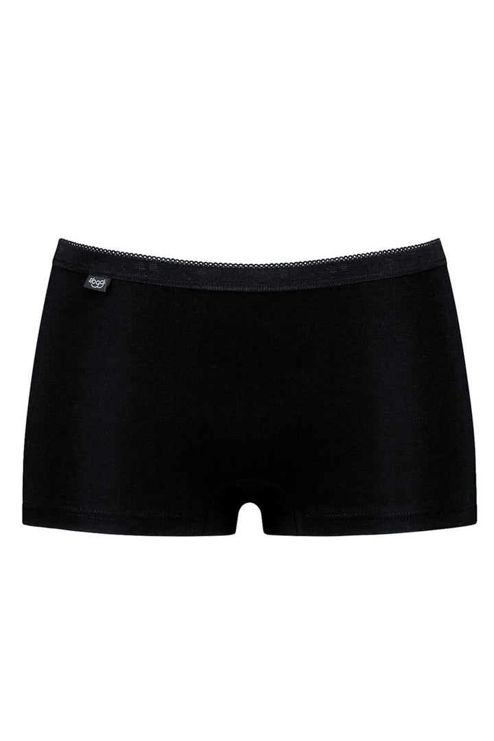 Sloggi Basic+ Shorty 10189218 0004 Black - Shirley Allum Boutique