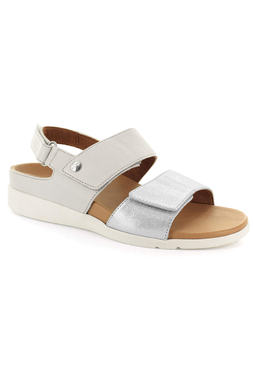 Strive Riviera Silver Stone Sandal - Shirley Allum Boutique