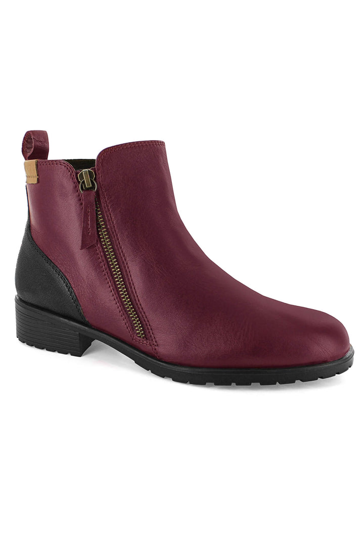 Strive Sandringham Merlot Zip Boot - Shirley Allum Boutique