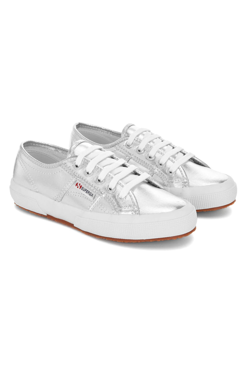 Superga 2750 Cotmetu S002HG0 Grey Silver 031 Trainer - Shirley Allum Boutique