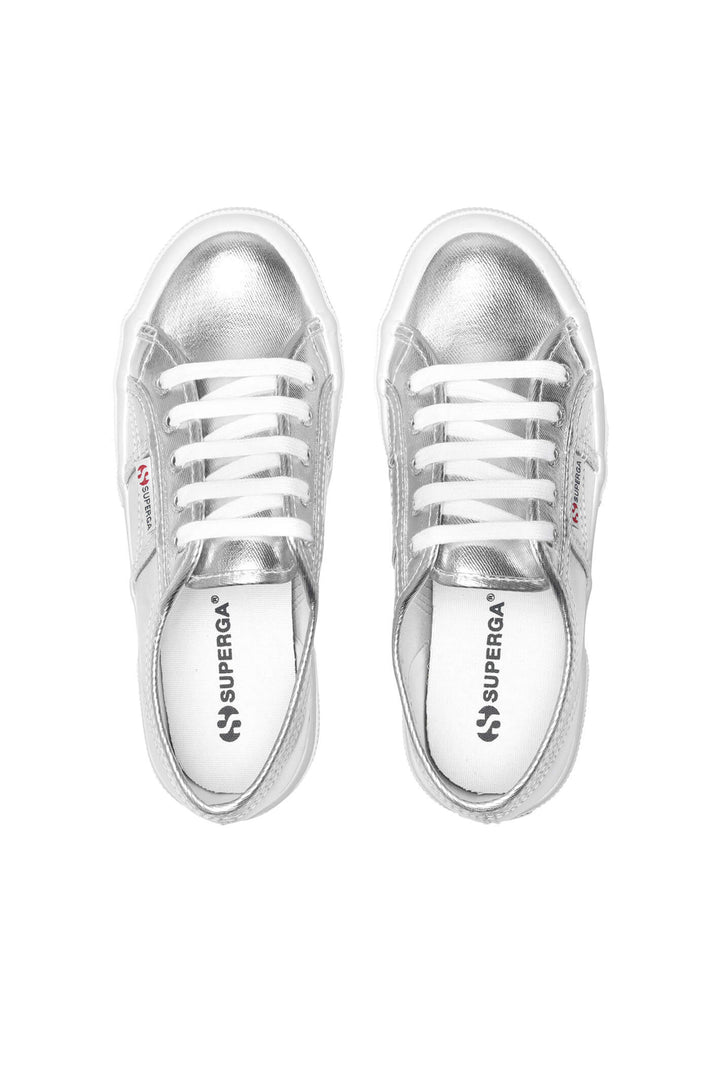 Superga 2750 Cotmetu S002HG0 Grey Silver 031 Trainer - Shirley Allum Boutique