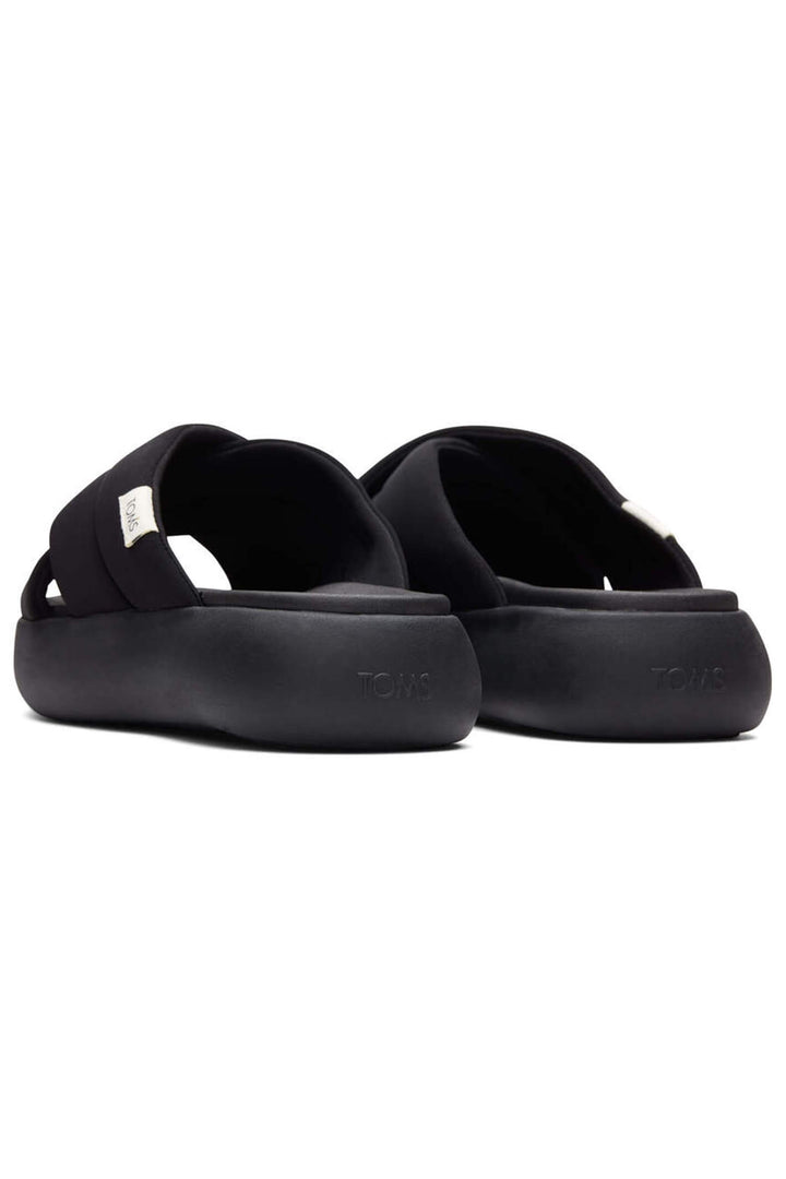Toms Alpargata 10017905 Mallow Black Crossover Sandal - Shirley Allum Boutique