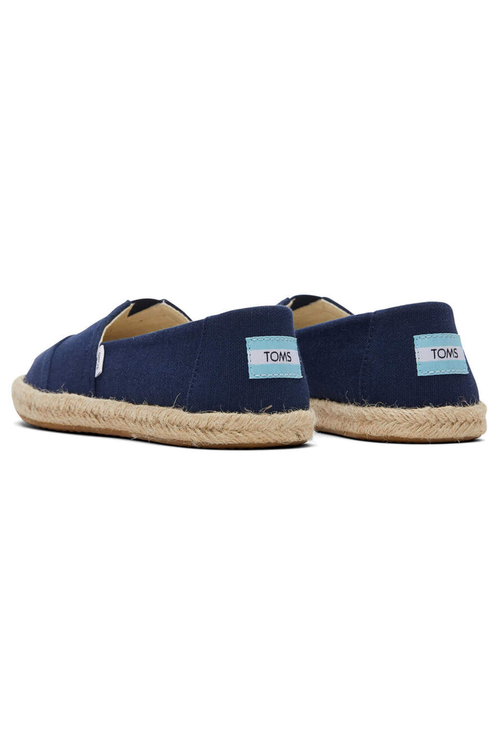 Toms Alpargata 10019674 Navy Recycled Cotton Rope Espadrille - Shirley Allum Boutique