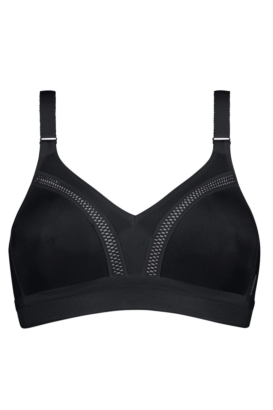 Triumph 10006486 0004 Triaction Workout N Black Sports Bra - Shirley Allum Boutique