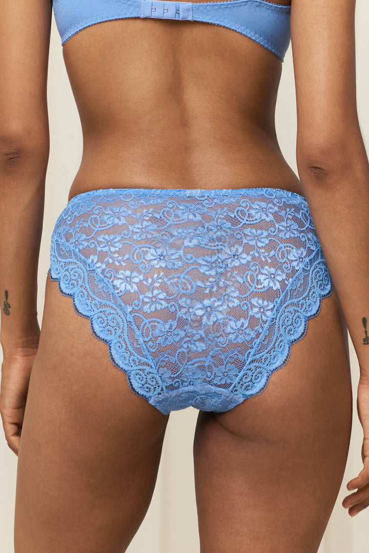 Triumph 10158148 7539 Amourette Magic Tai Provence Blue Brief - Shirley Allum Boutique