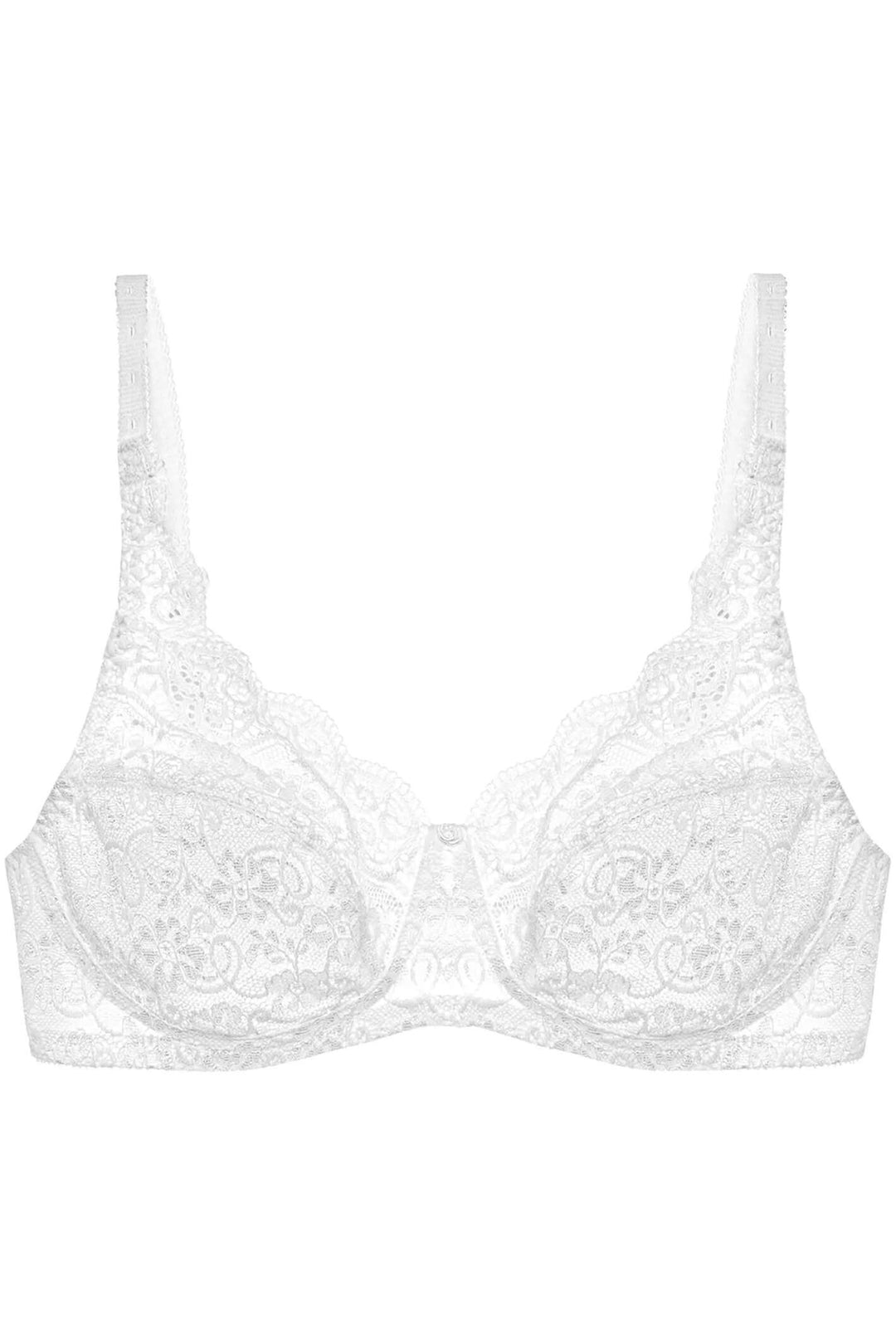 Triumph Non Padded Bra white lace Size 32B brand NEW 