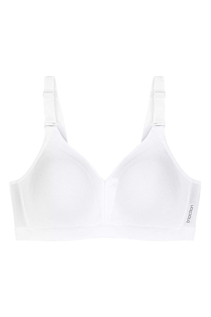 Triumph 10184765 0003 Triaction Wellness N White Sport Bra - Shirley Allum Boutique