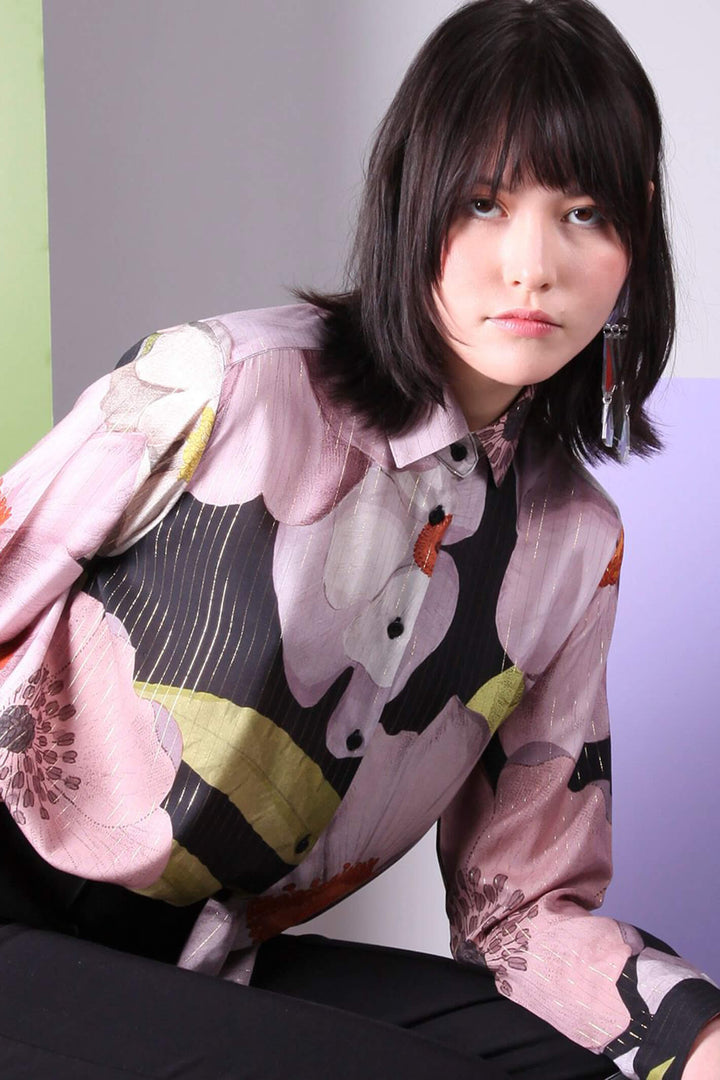 Vilagallo 28822 Isabella Belaggio Flower Print Shirt