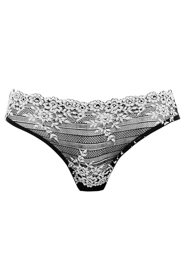 Wacoal WA064391 Black Embrace Lace Bikini Brief - Shirley Allum Boutique