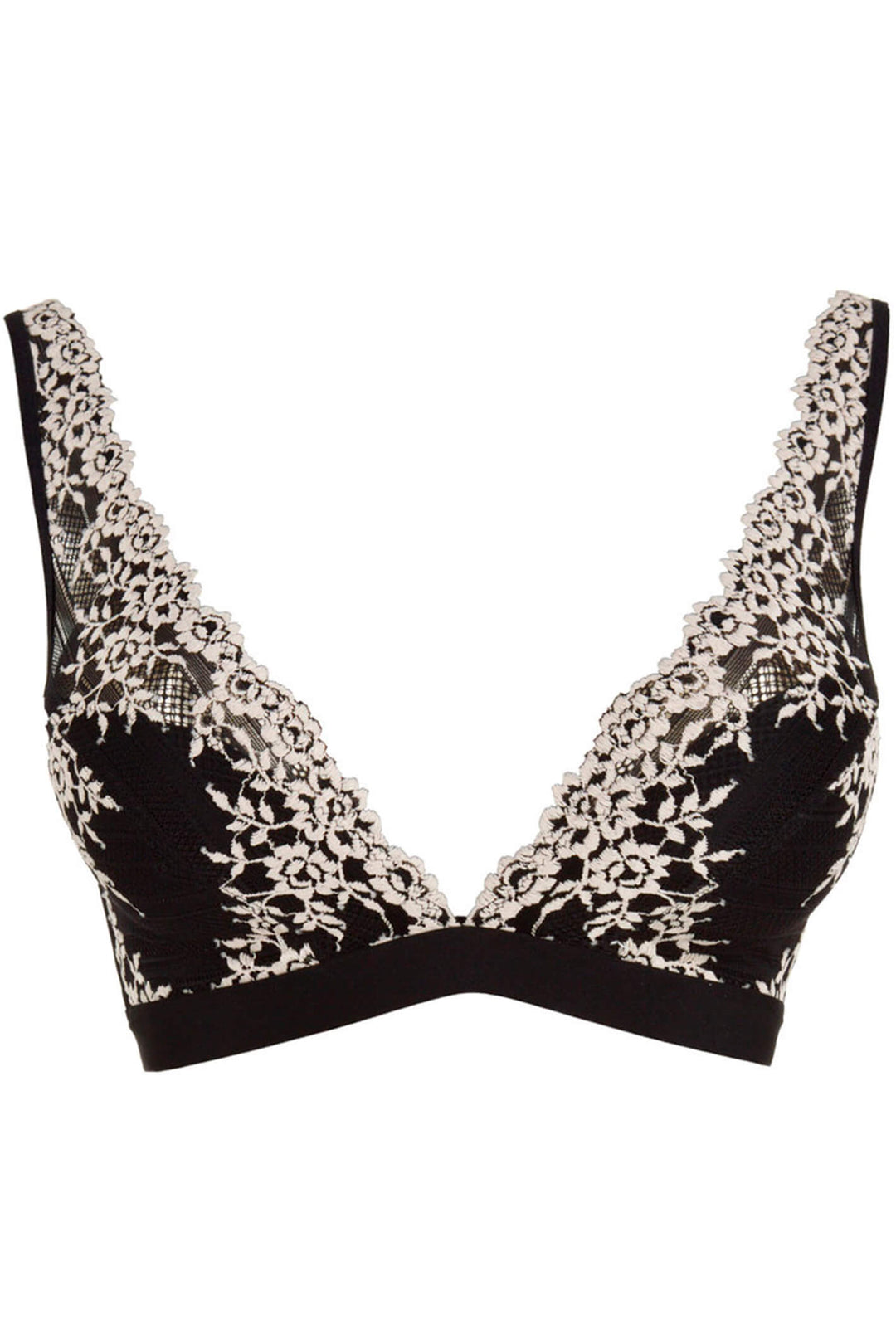 Wacoal WA852191 Black Embrace Lace Soft Cup Bra - Shirley Allum Boutique