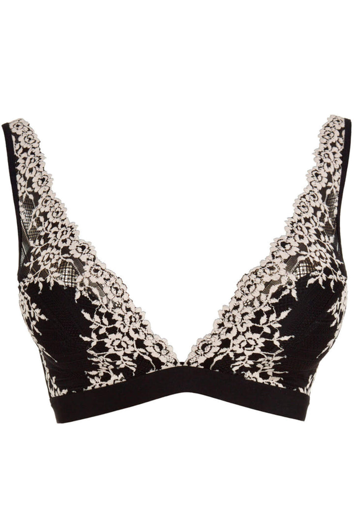 Wacoal WA852191 Black Embrace Lace Soft Cup Bra - Shirley Allum Boutique
