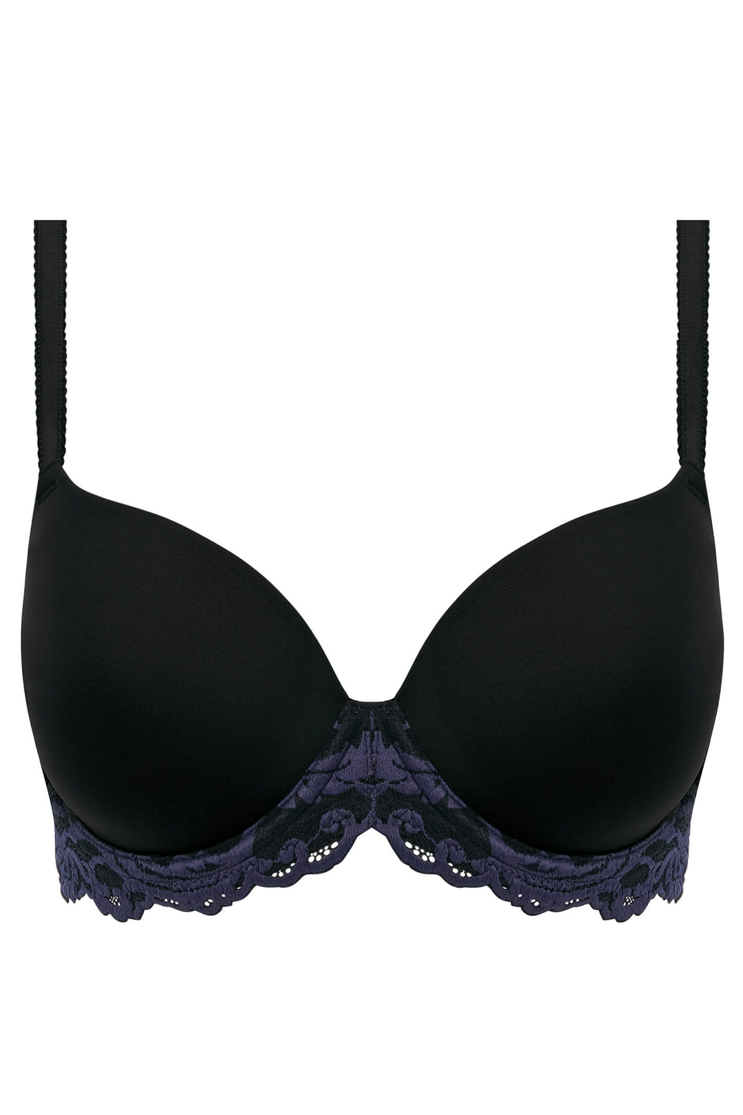 Wacoal WA853322 Black Eclipse Instant Icon T-Shirt Bra - Shirley Allum Boutique