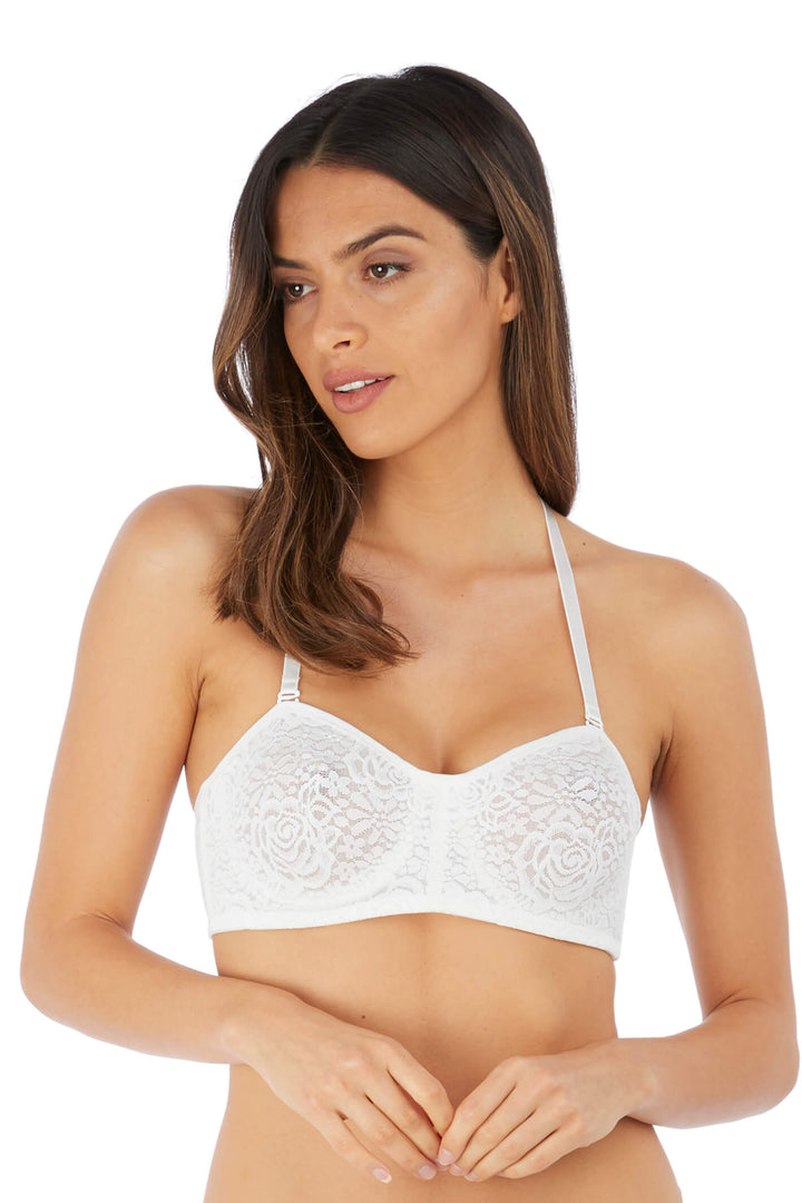 Wacoal WA854205 Ivory Halo Lace Strapless Bra - Shirley Allum Boutique