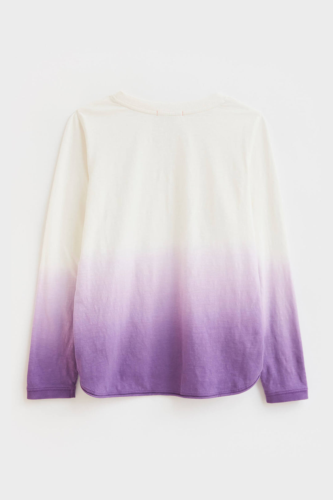 White Stuff 434211 Purple Multi Cassie Crew Long Sleeve T-Shirt - Shirley Allum Boutique
