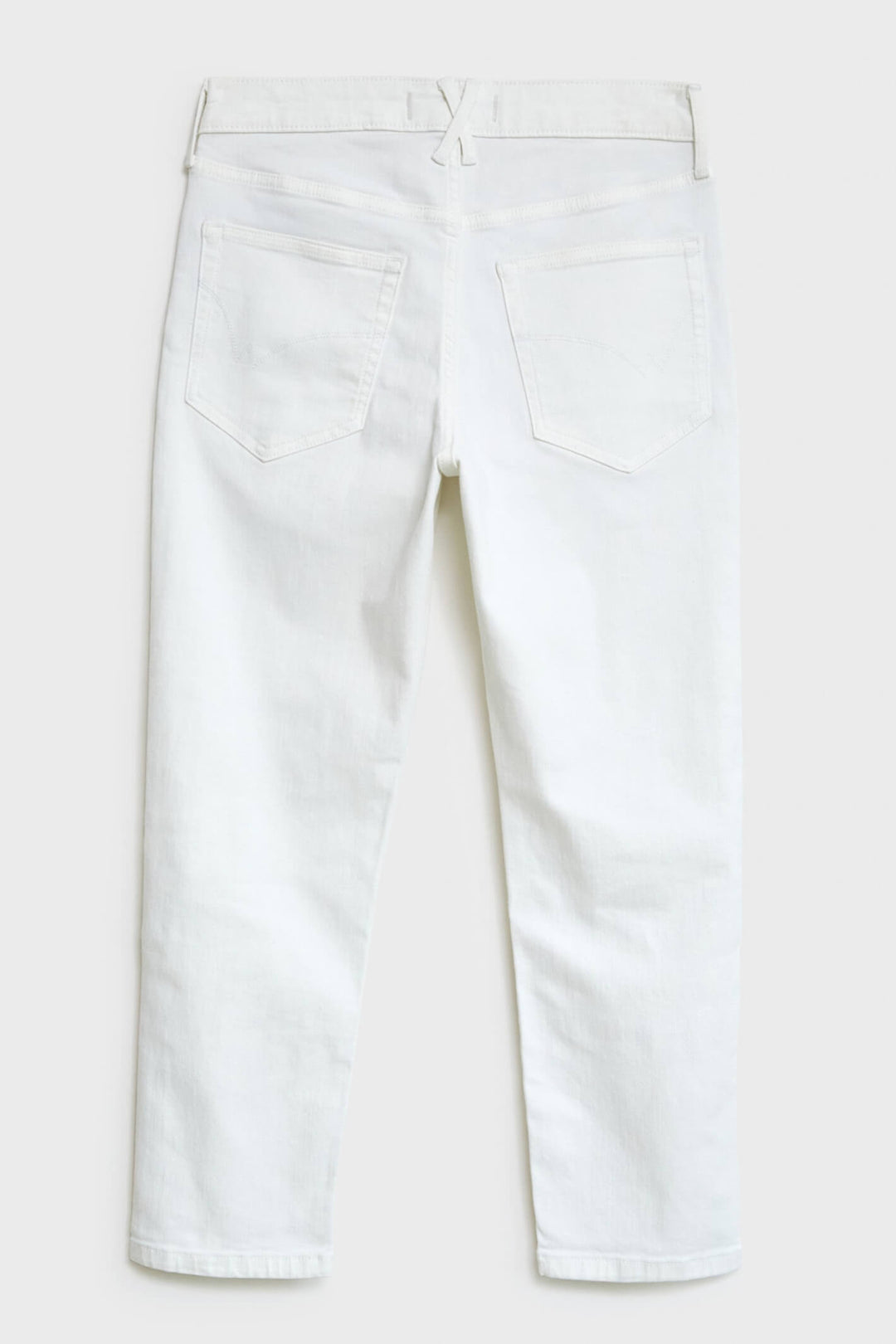 White Stuff 436094 Brooke White Straight Cropped Jean - Shirley Allum Boutique