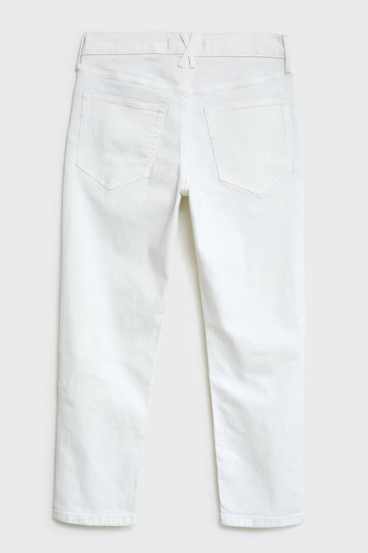White Stuff 436094 Brooke White Straight Cropped Jean - Shirley Allum Boutique
