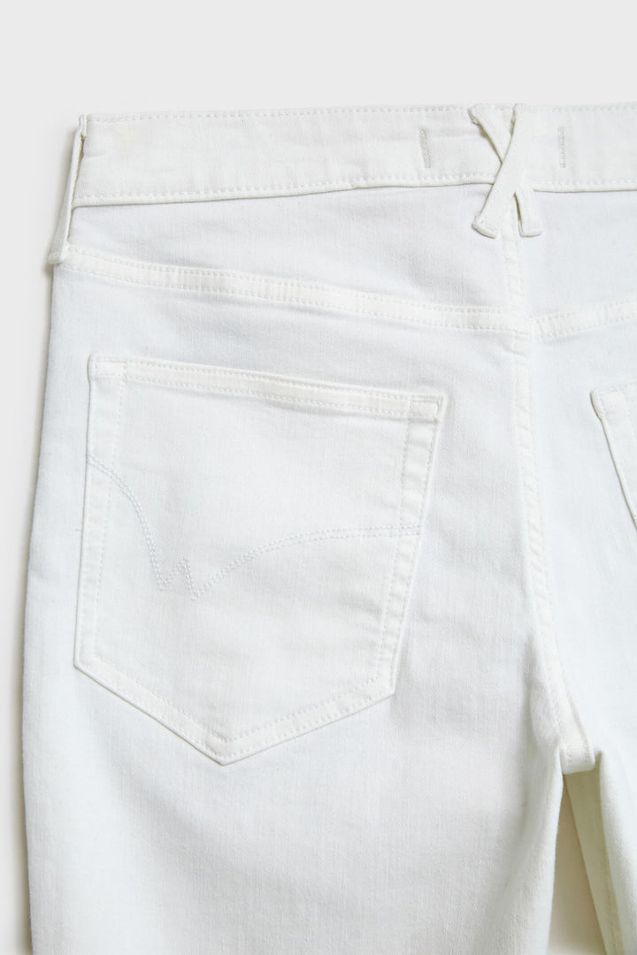 White Stuff 436094 Brooke White Straight Cropped Jean - Shirley Allum Boutique