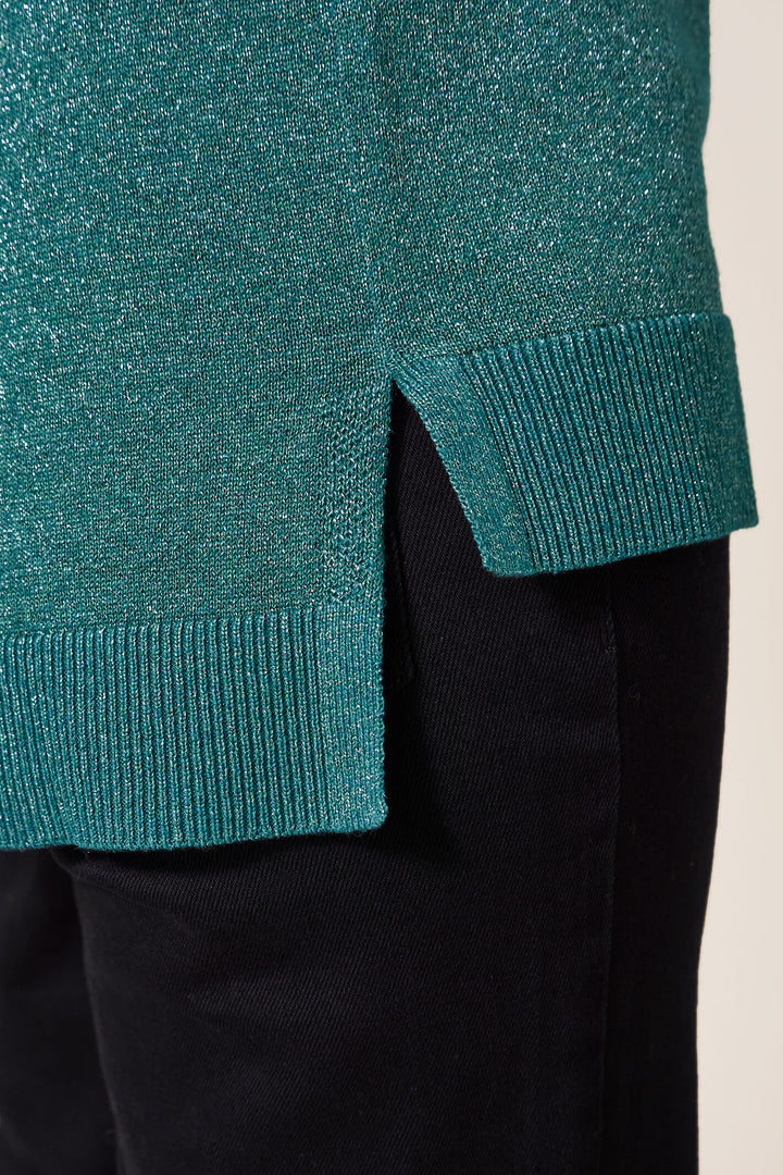 White Stuff 437345 Night Sky Dark Teal Jumper - Shirley Allum Boutique