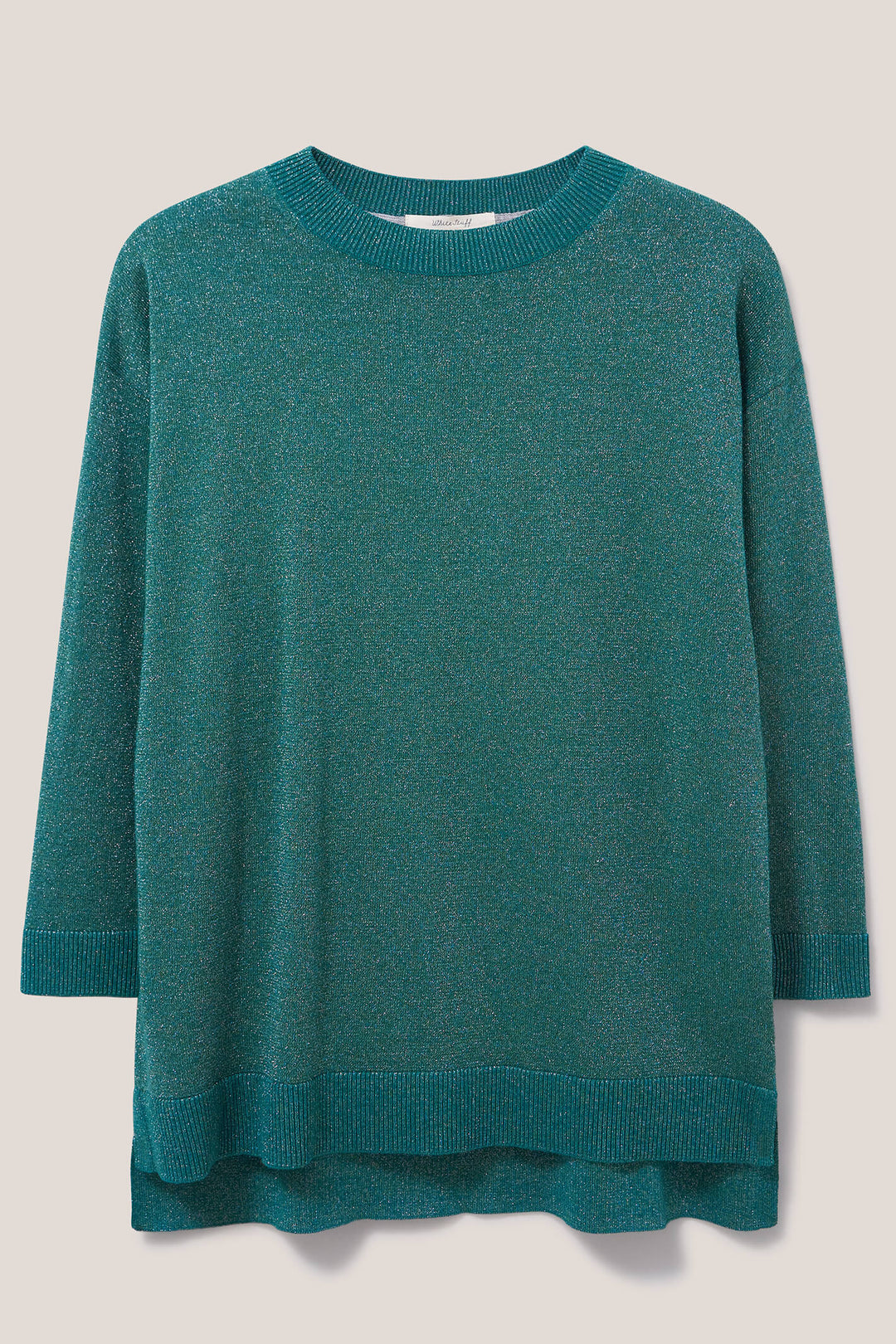 White Stuff 437345 Night Sky Dark Teal Jumper - Shirley Allum Boutique