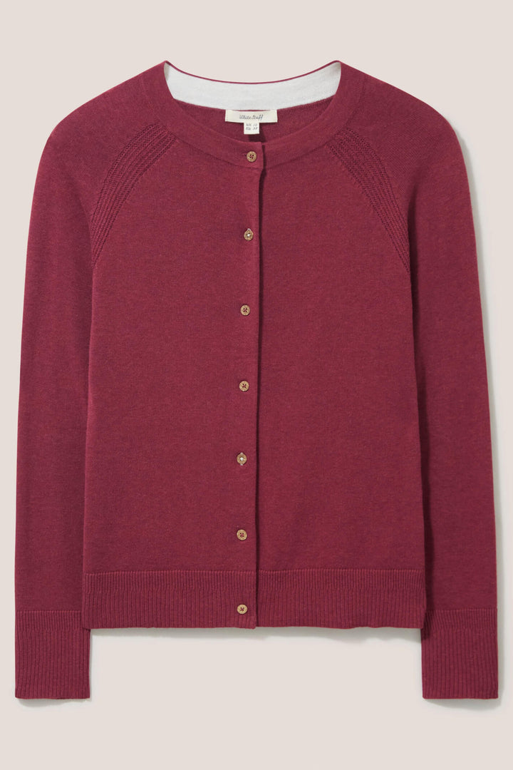 White Stuff 438568 Lulu BRT pink Cardigan - Shirley Allum Boutique