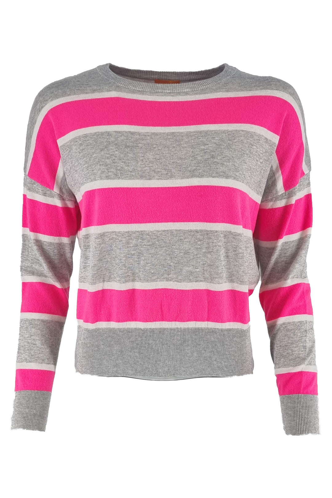 WISPR HS22 R-022 Bold Stripe Pink Jumper - Shirley Allum Boutique